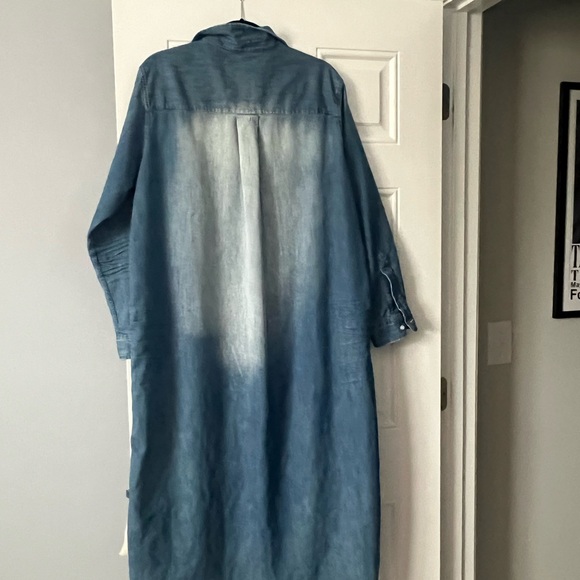 Frank & Eileen Rory denim maxi dress - Picture 4 of 4